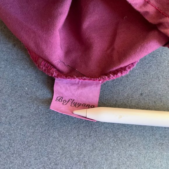 AS IS Retro Dress DIY Dyed Purple Upcycle Repair Repurpose Rockabilly L or M - Picture 5 of 11